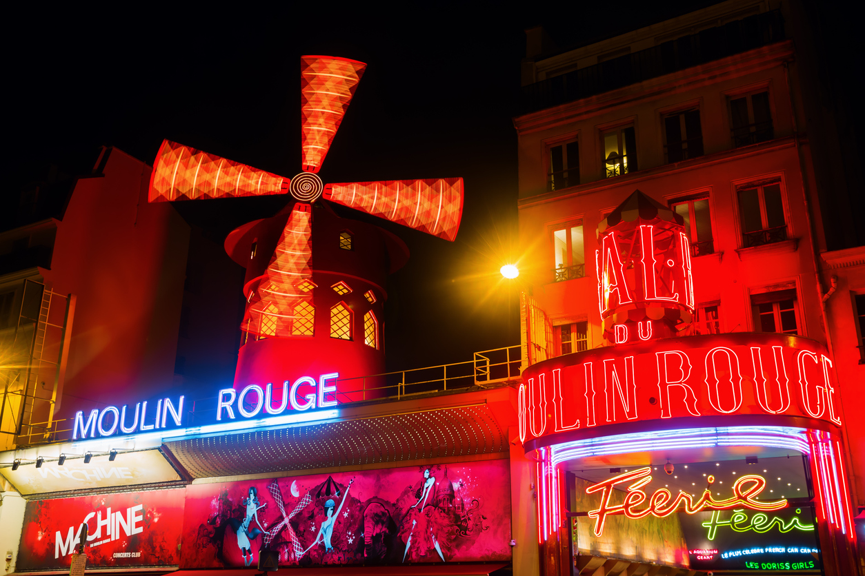 Moulin Rouge Cabaret Show with Dinner & Champagne