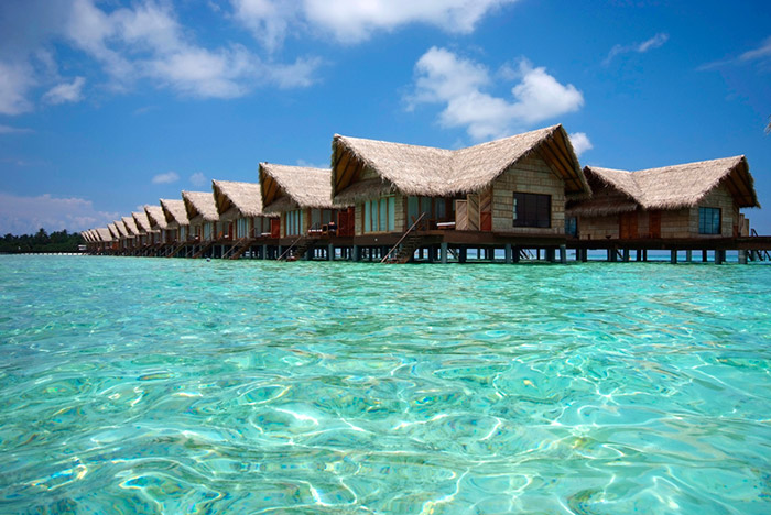 Enjoy a Beach Villa and a Water Villa on this Maldives option!