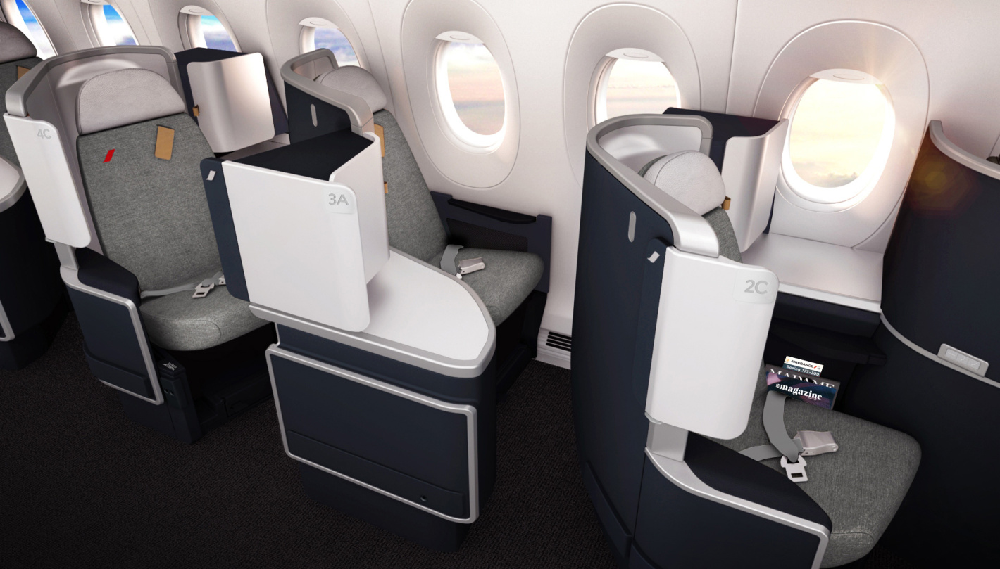  	New Business Class Seat Boeing 777-300