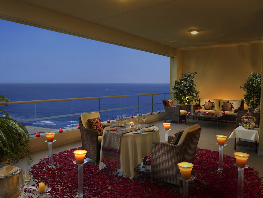 Royal Suite Balcony at Sunset