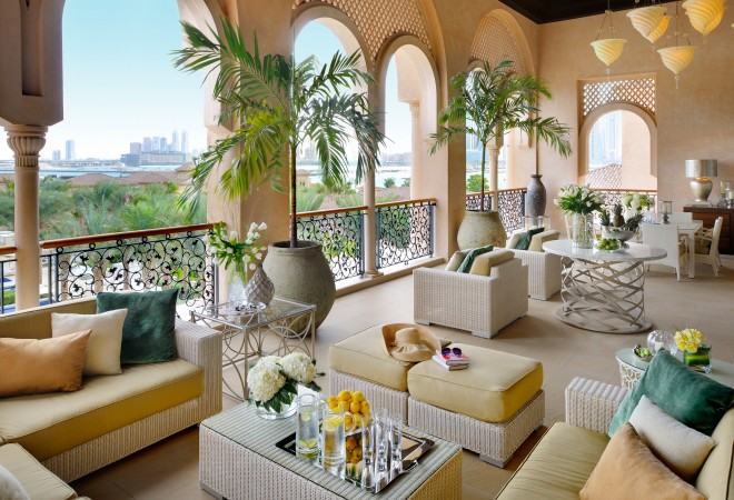 Grand Palm Suite Terrace