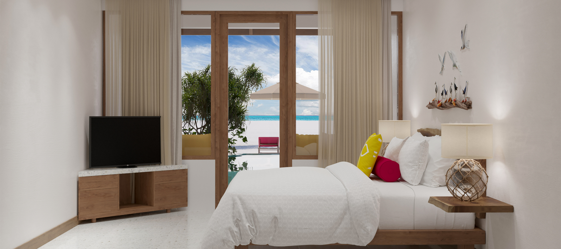 2 Bedroom Beach Pool Suite