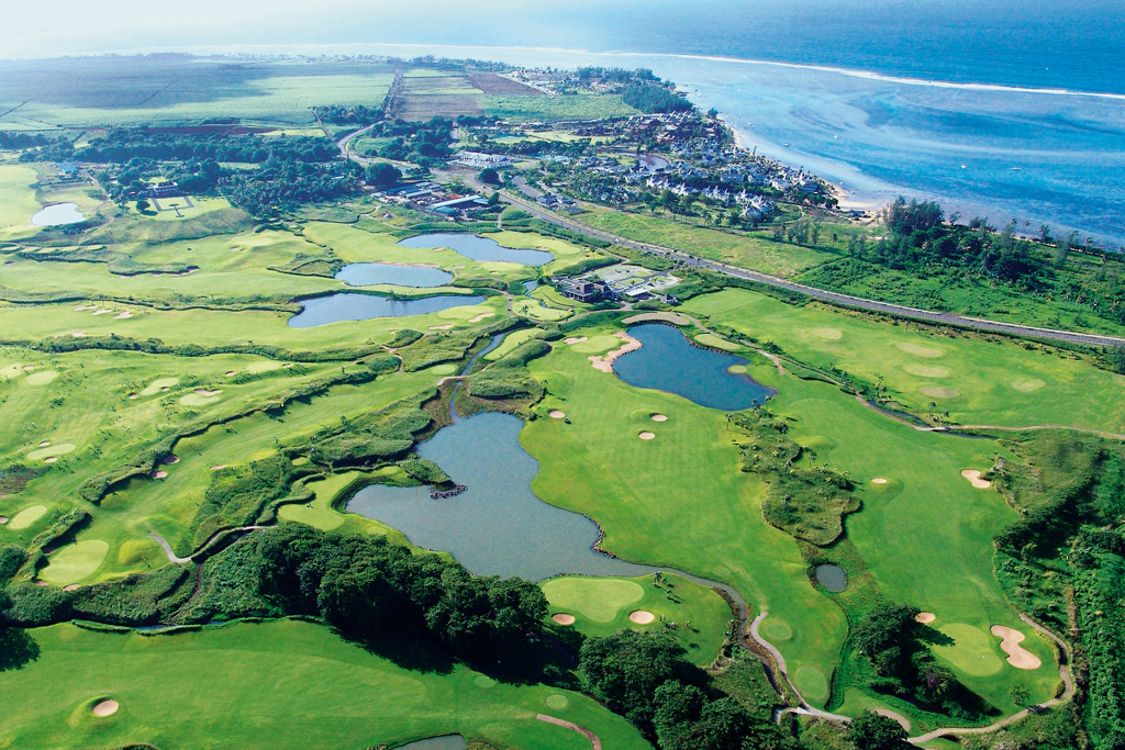 Aerial View of Golf Area
