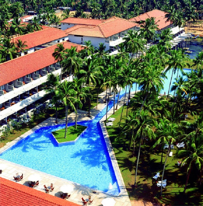 Swimming Pool Aerial View