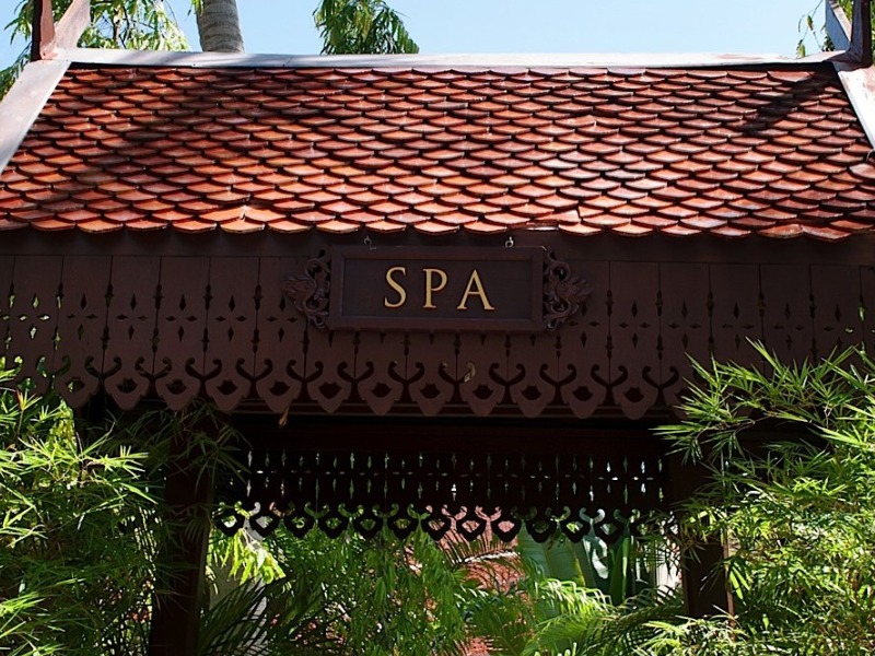 Spa Entrance