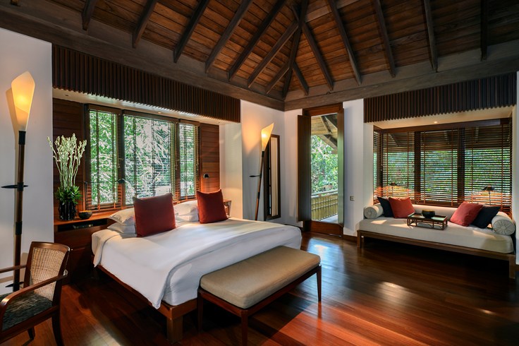 The Datai Langkawi Pool Suite Bedroom