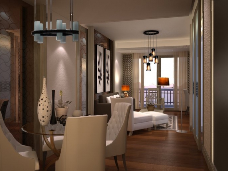 Two Bedroom Chao Phraya River Suite Living Area