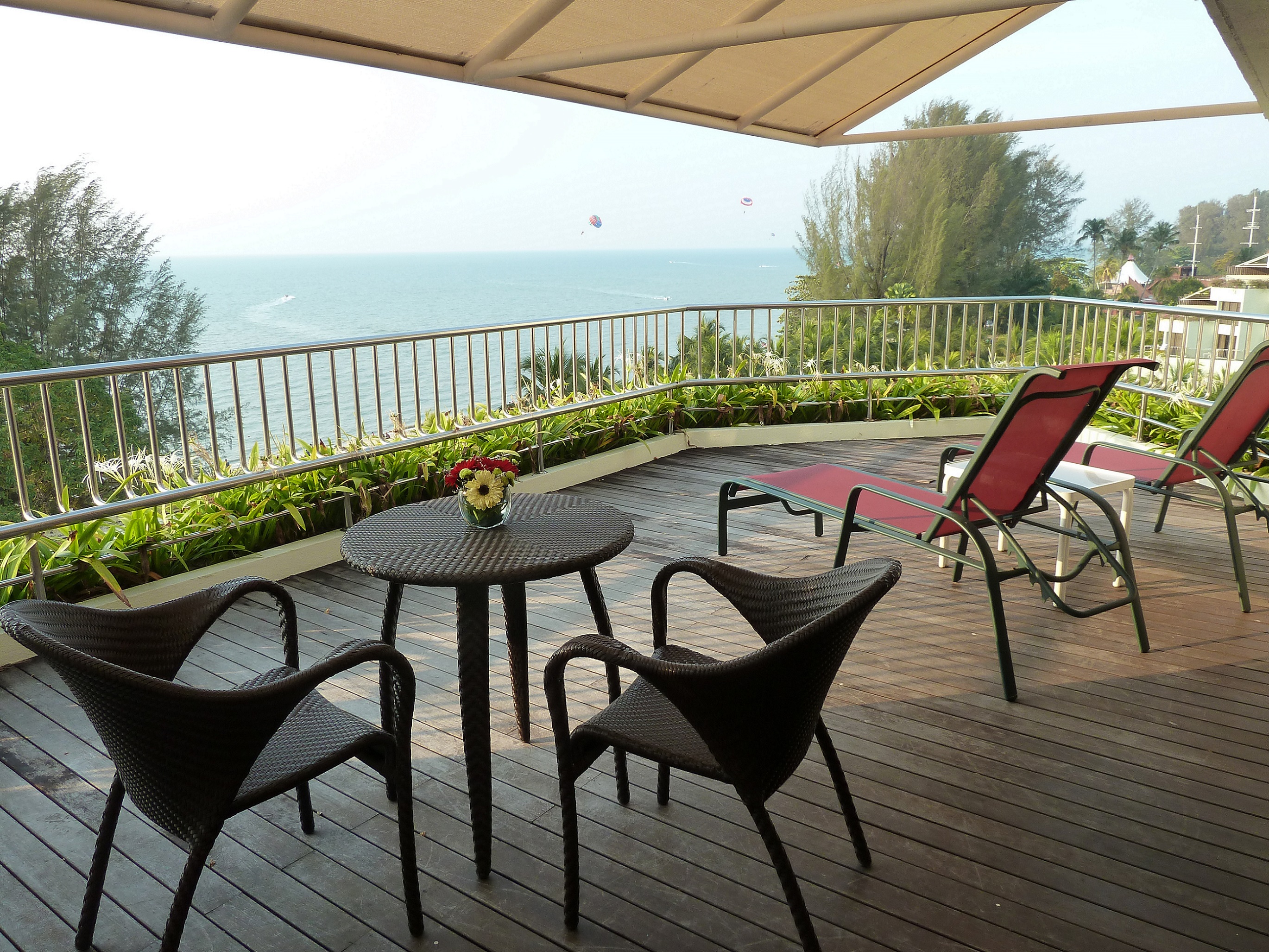 Premier Seaview Suite Balcony