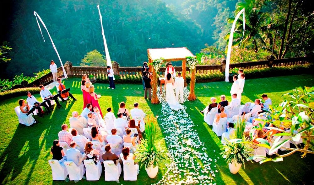 Outdoor Wedding Area