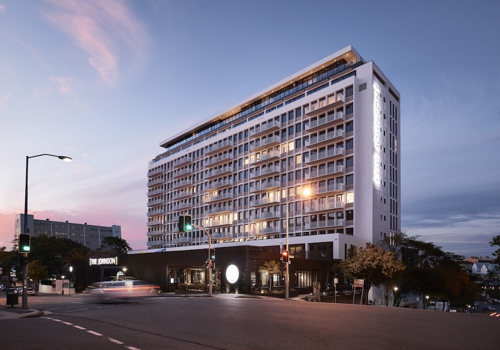 Hotel Front - Evening/Night