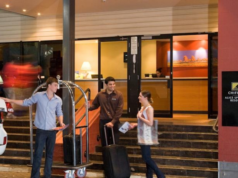 Chifley Alice Springs Resort Entrance