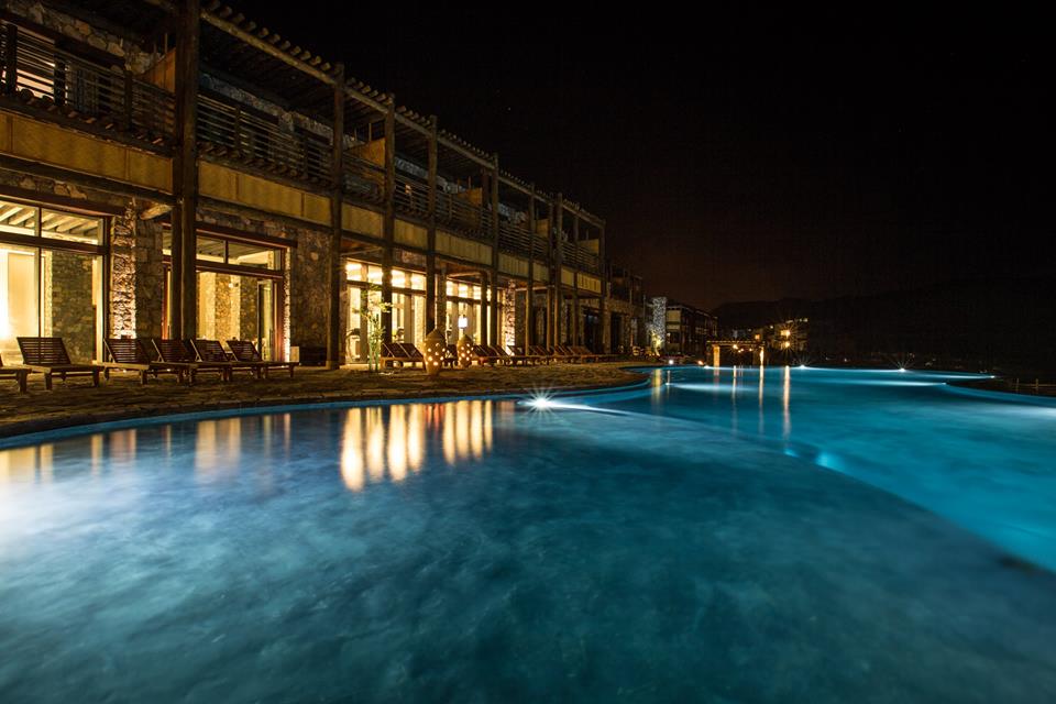 Pool by Night