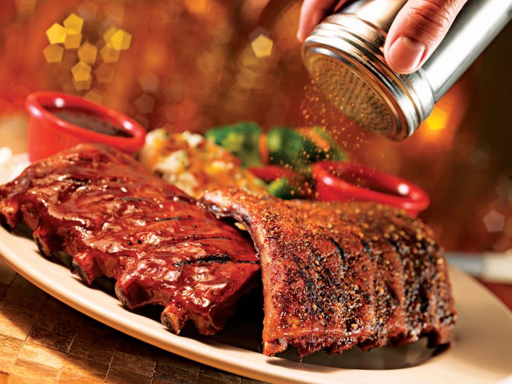 Chili's famous baby back ribs