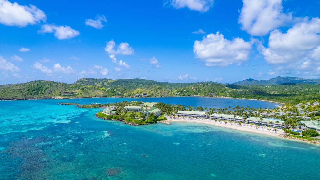 St. James Club & Villas Full Aerial View