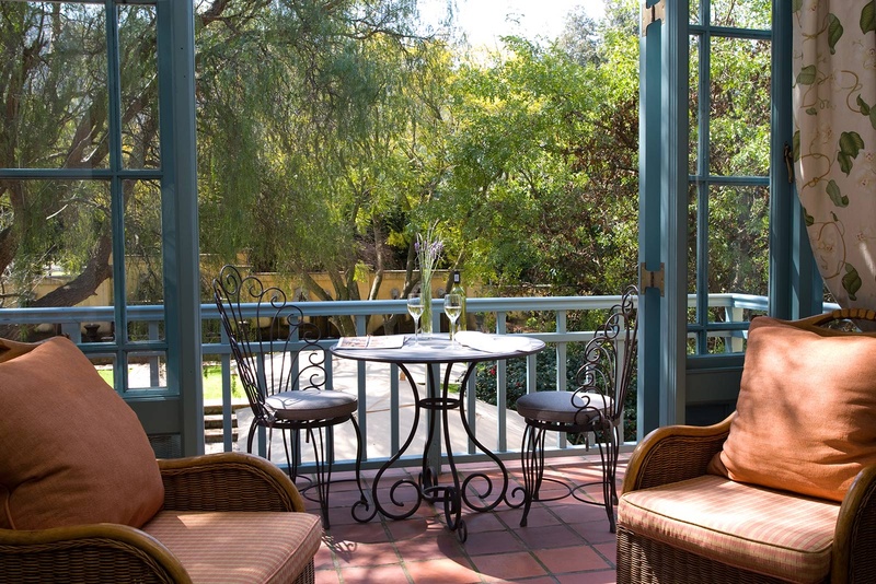 Standard room balcony