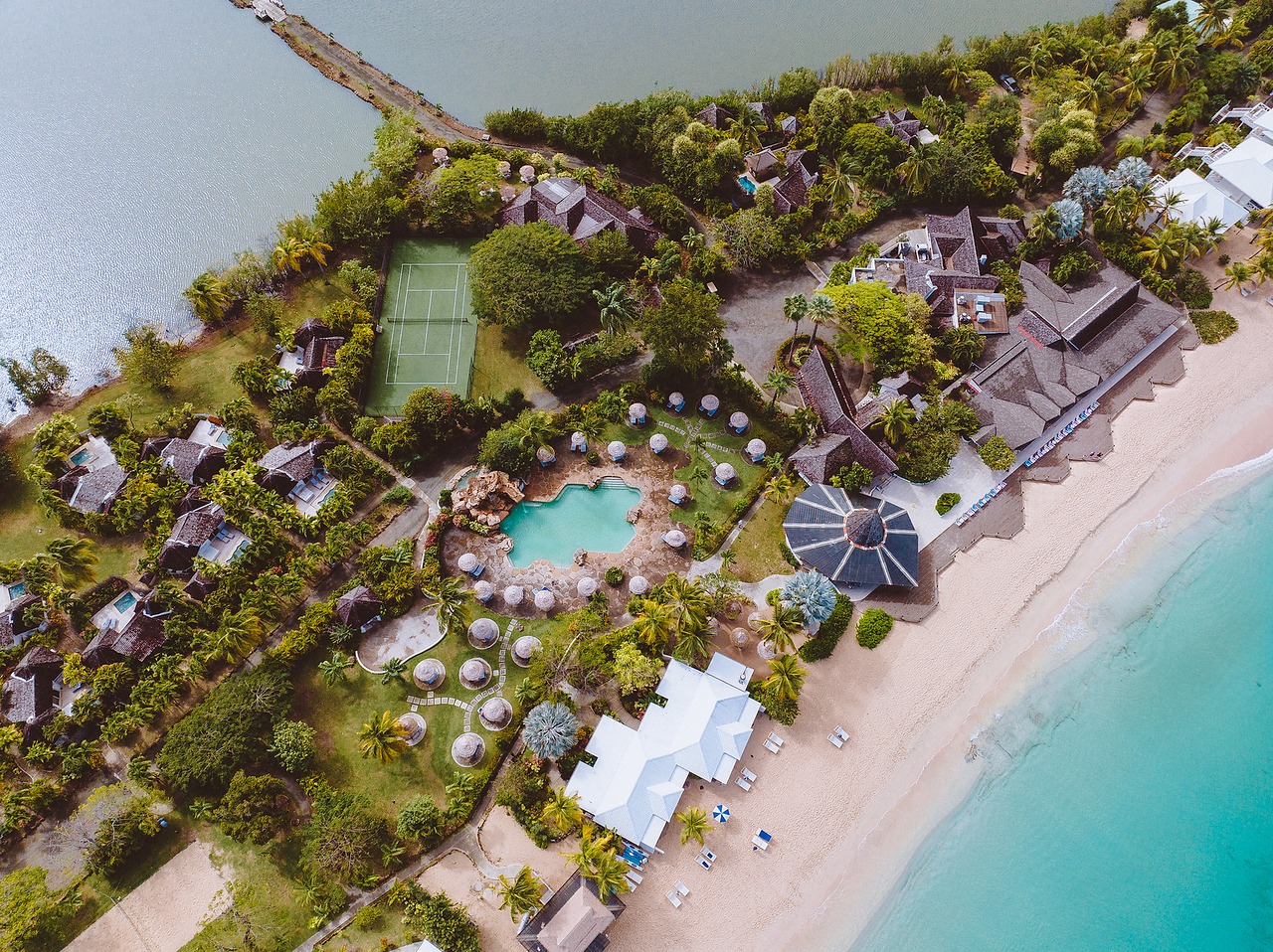 Galley Bay Resort & Spa Aerial View