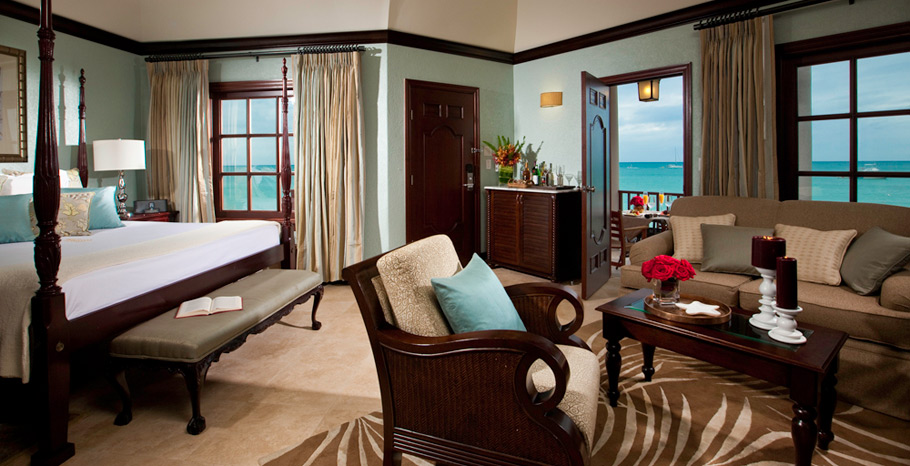 Caribbean Honeymoon Beachfront Butler Suite