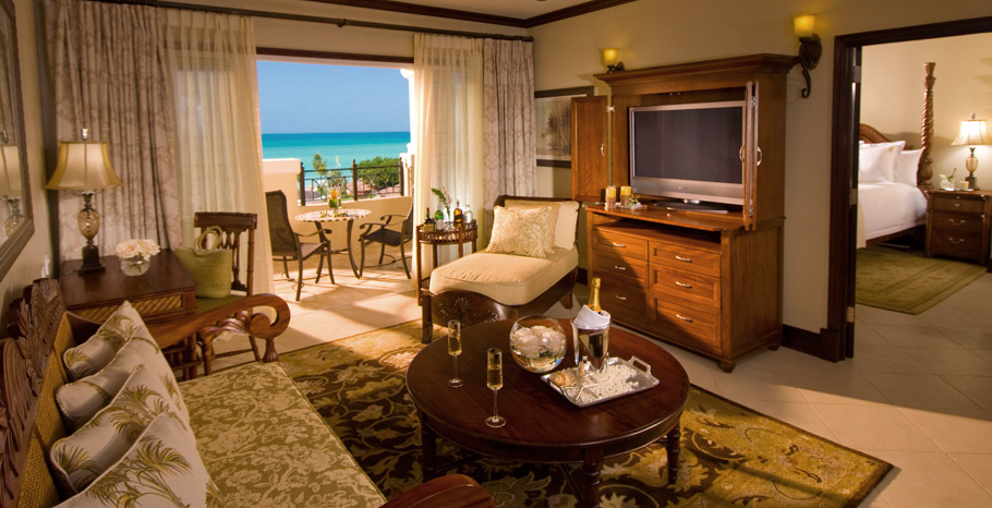 Mediterranean Honeymoon Romeo and Juliet Oceanview Penthouse One Bedroom Butler Suite