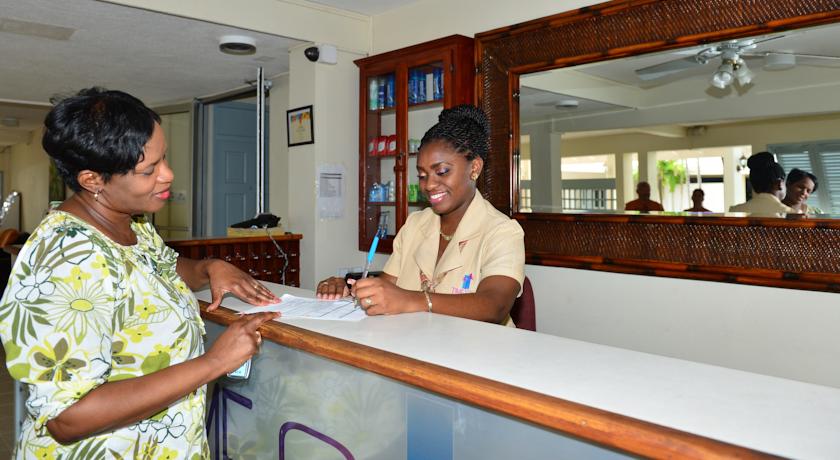 Hotel Reception Area