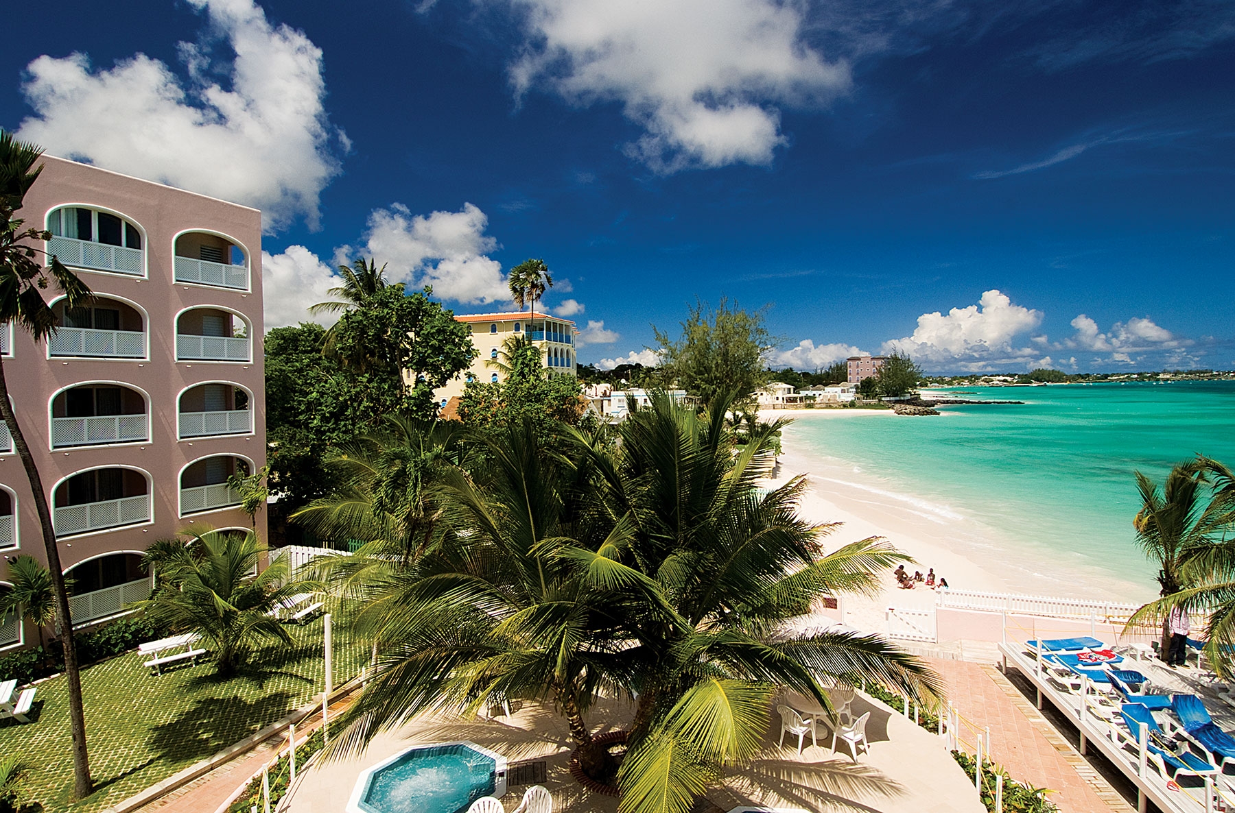 Hotel Backdrop View