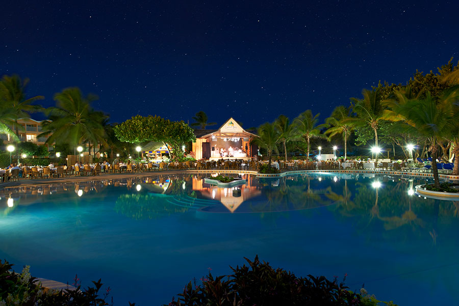 Pool by Night