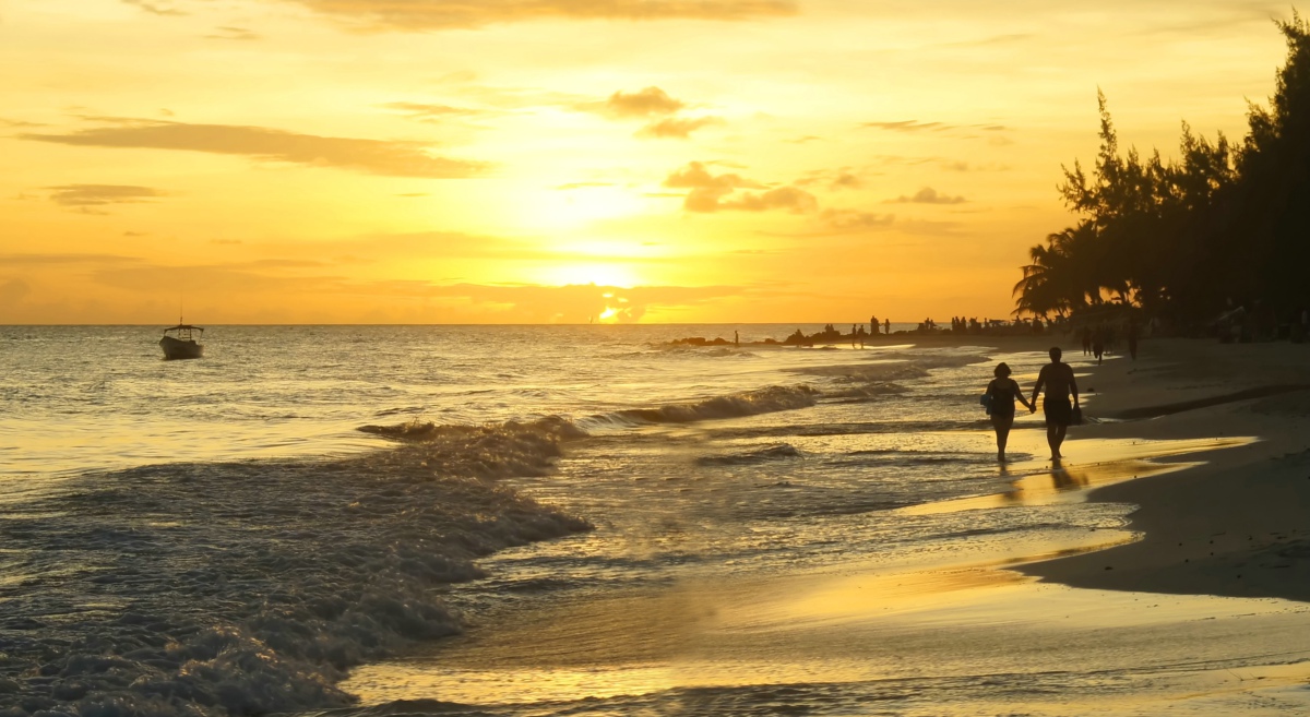 Sunset on Maxwell Beach