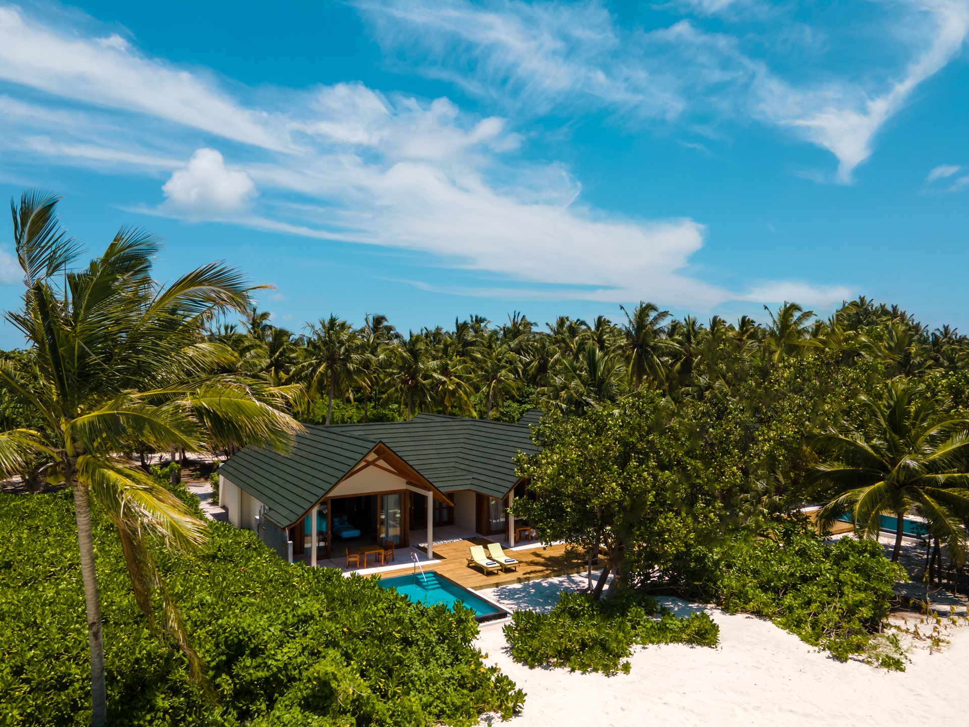 Beach Villa with Pool