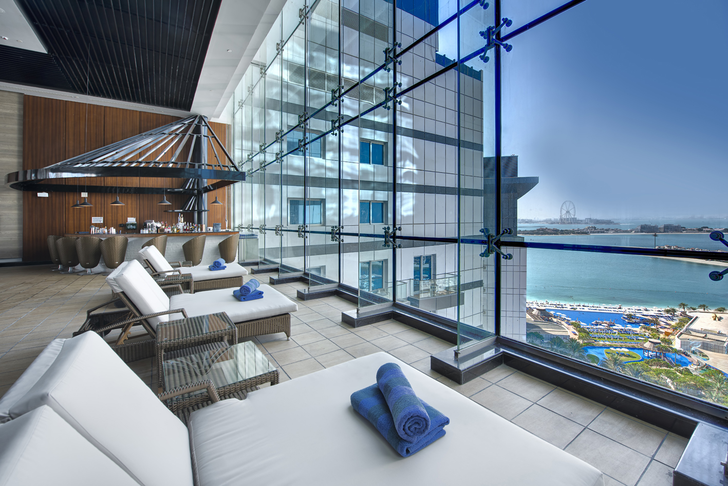 Indoor pool view