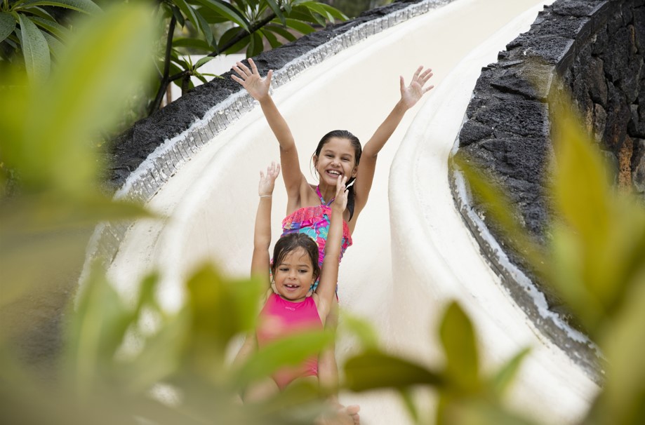 Kids on Slide