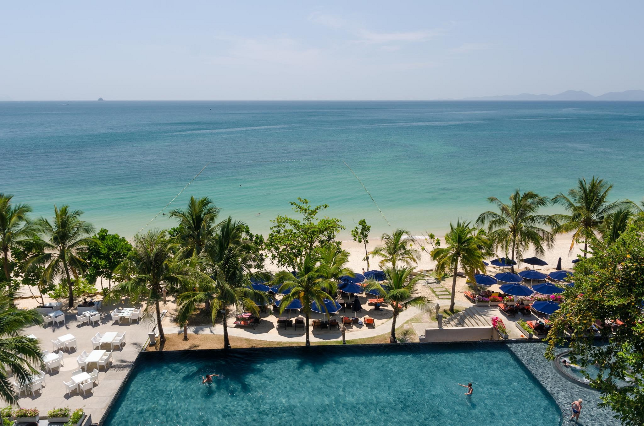 Beach Aerial View