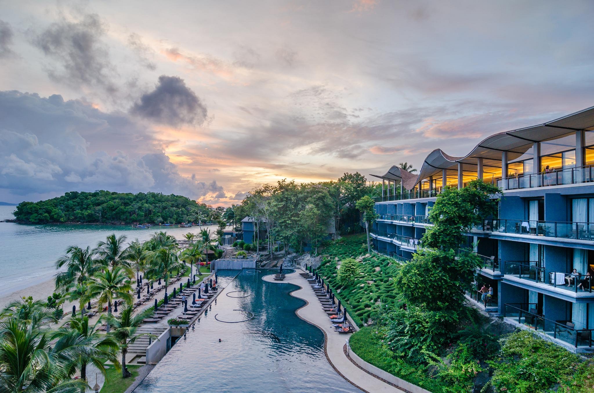 Beyond Krabi Pool Aerial View