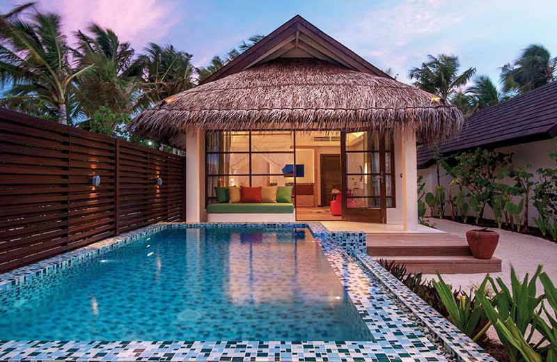 Beach Villa with Pool