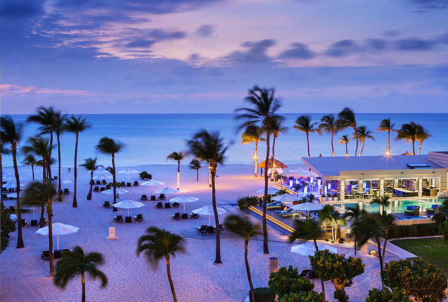 Evening on Beach & Elements