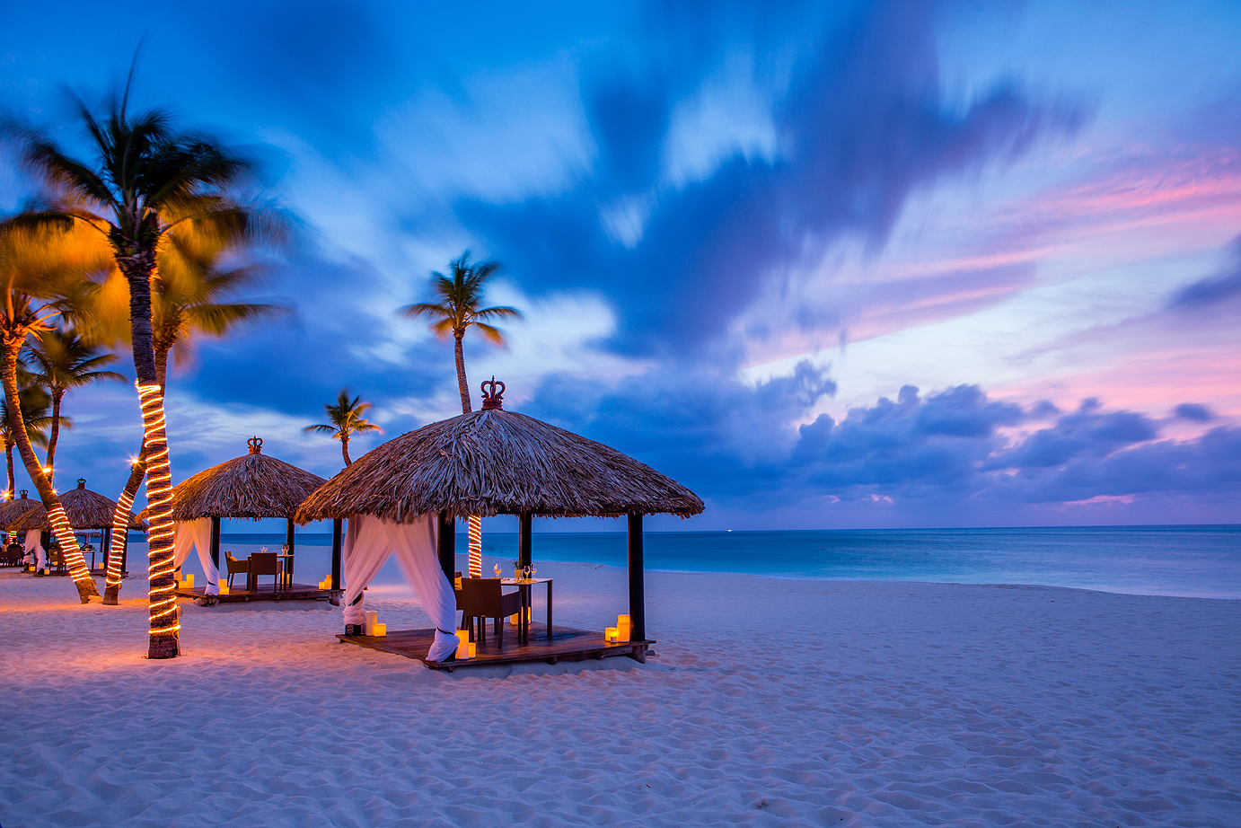 Romantic Dining on Beach