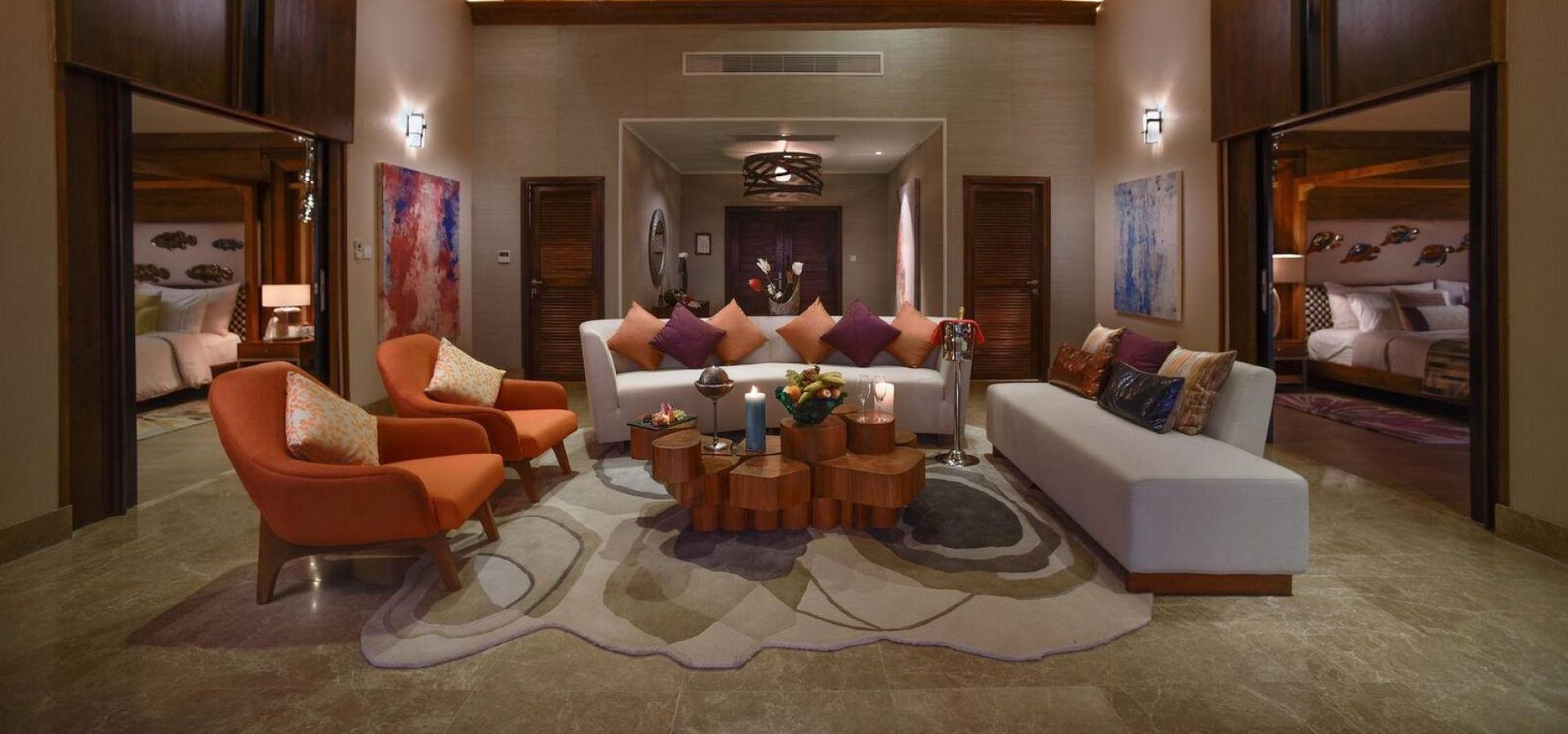 OZEN Water Suite Living Area