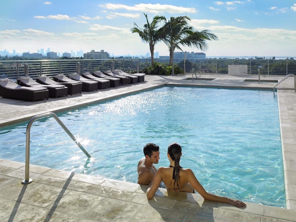 Rooftop pool