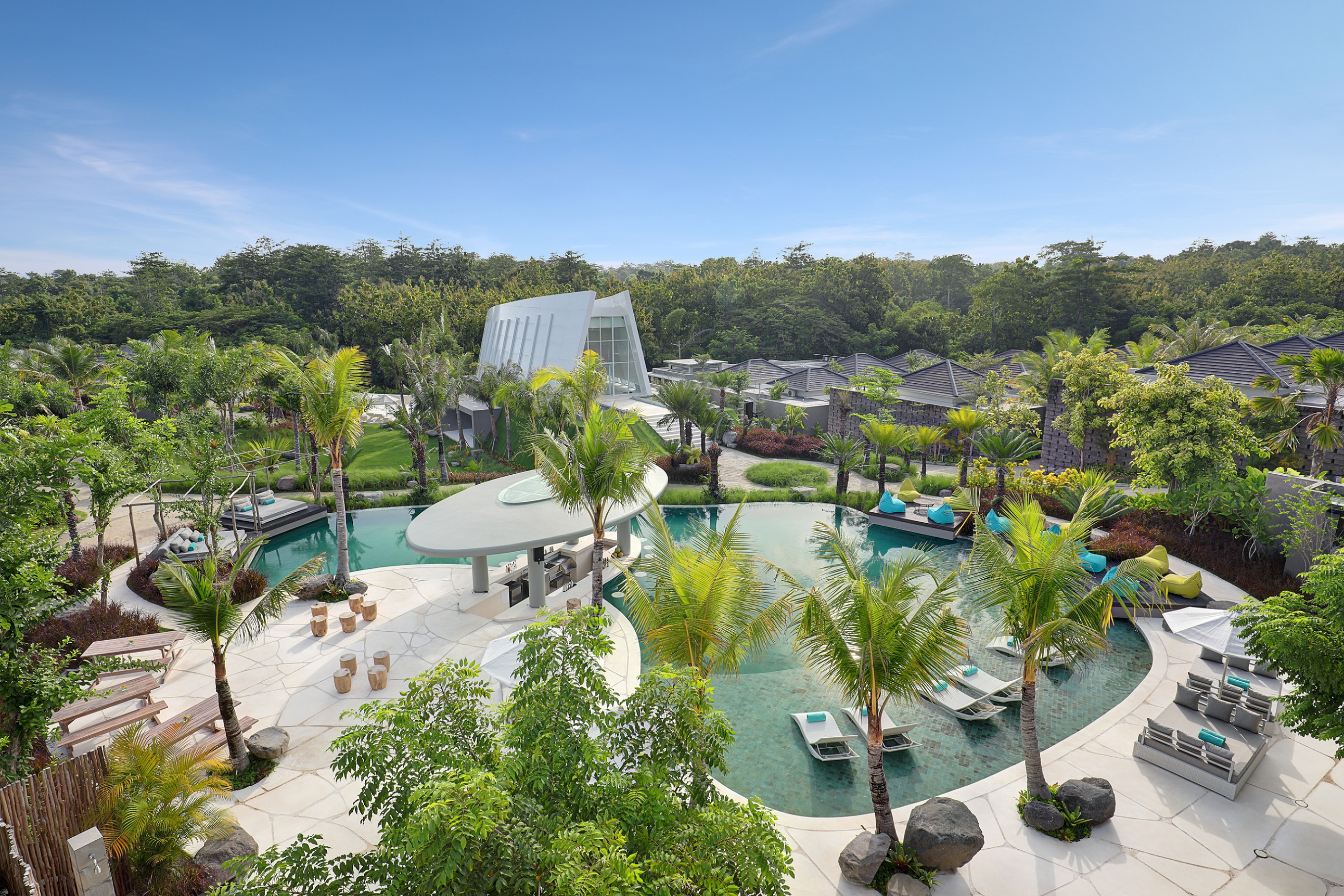 Resort view from Hang Loose Deck