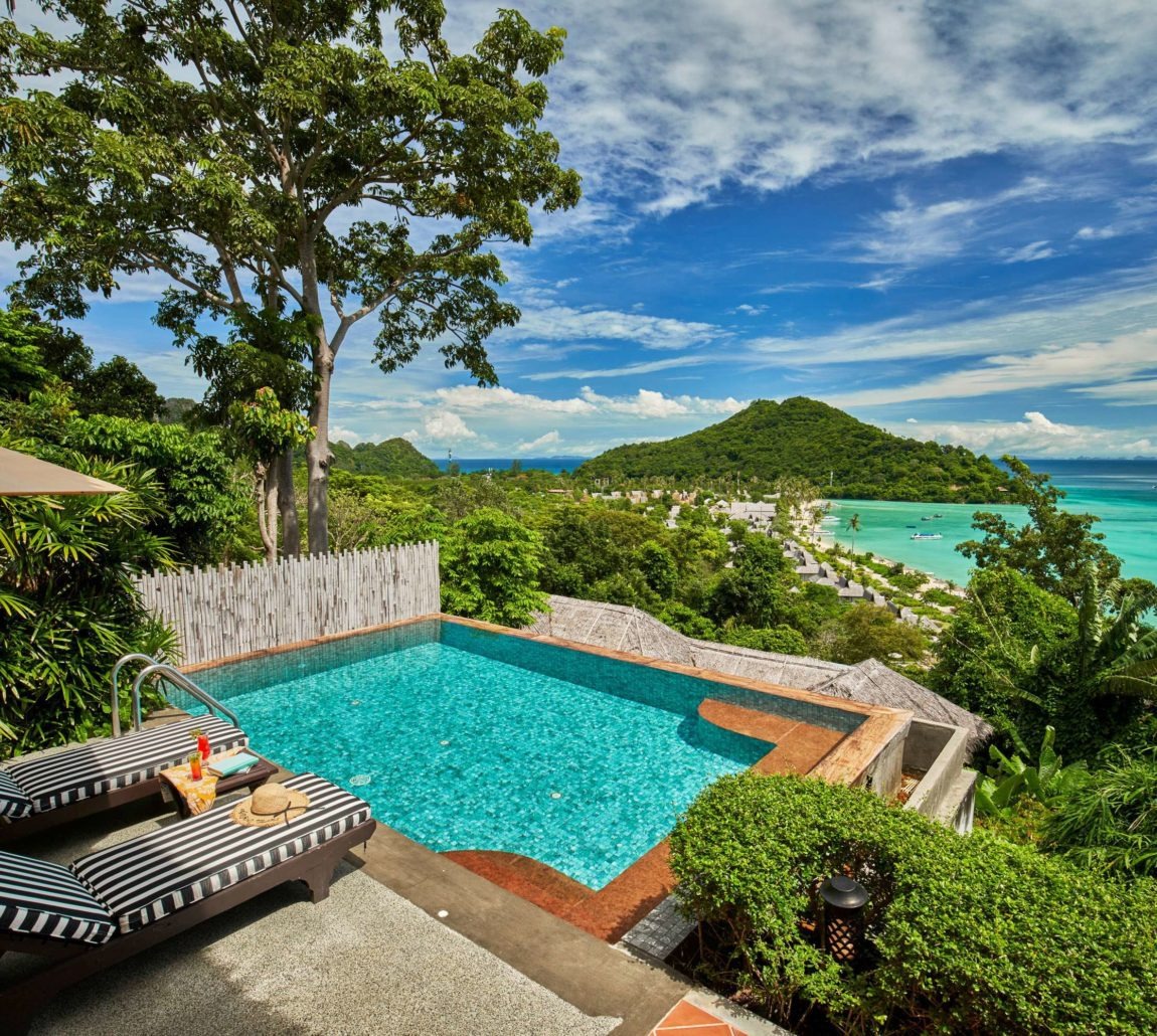 Oceanview Hillside Pool Villa