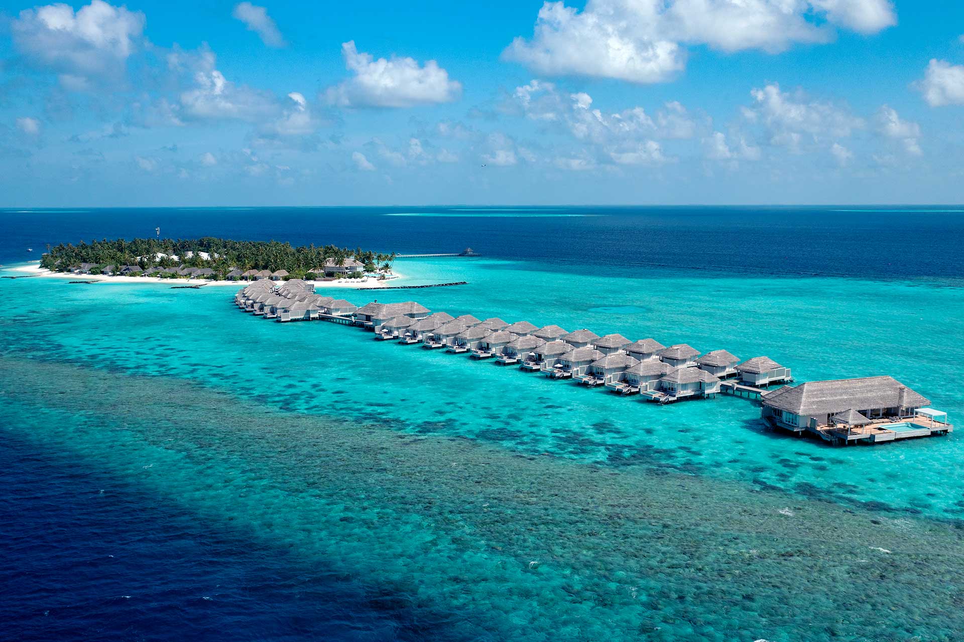 Baglioni Resort Maldives Aerial