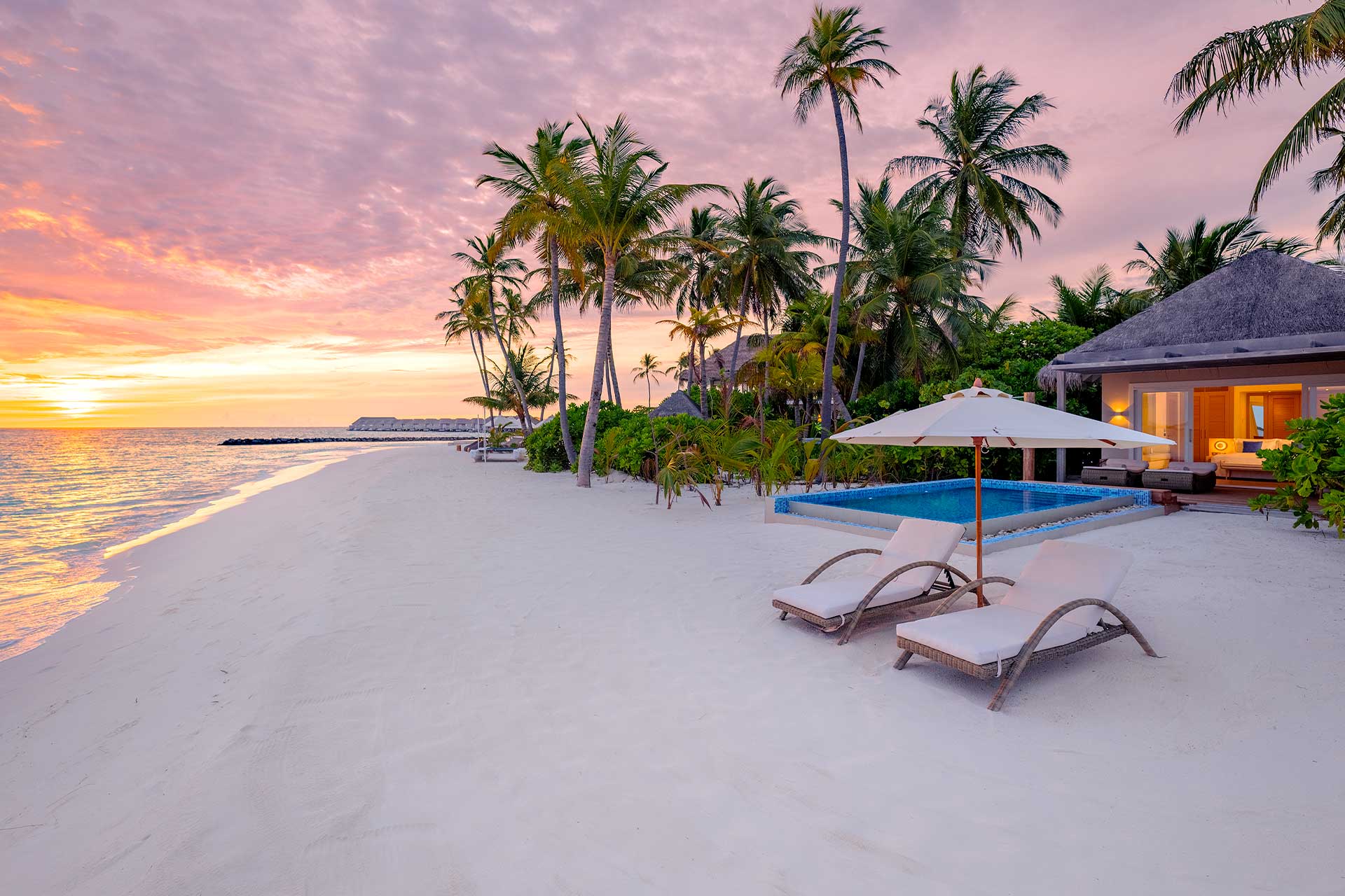 Baglioni Resort Maldives Sunset Beach Villa