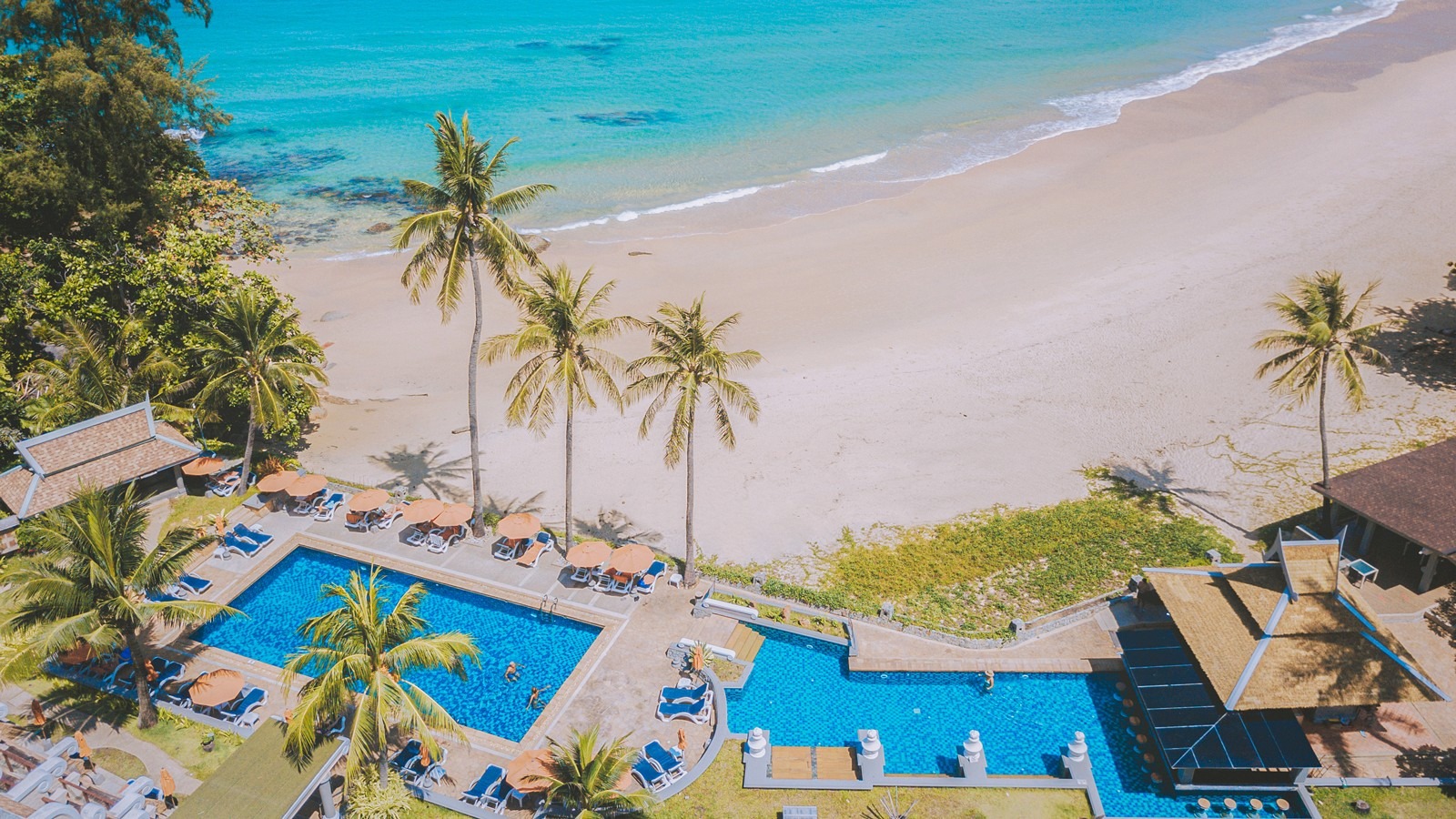 Beyond Karon Phuket Pool and Beach Aerial View