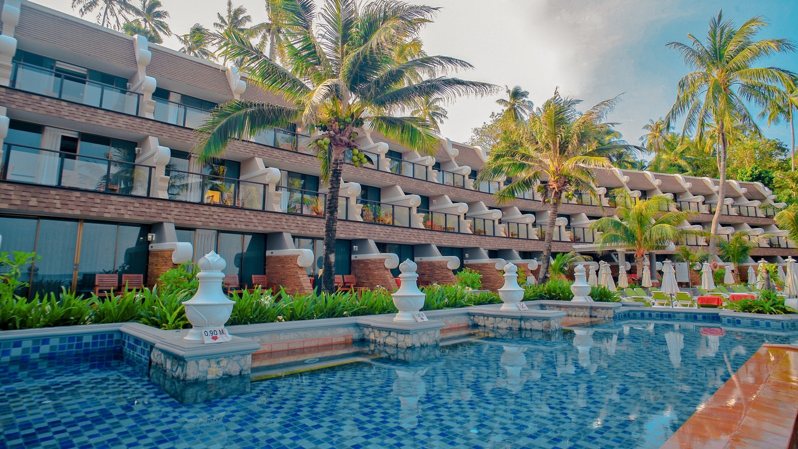 Swimming Poolside