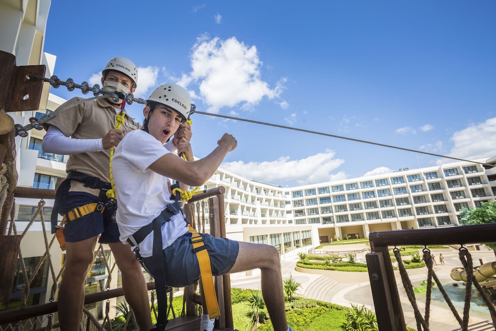 Ziplining