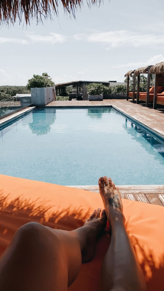 Rooftop pool