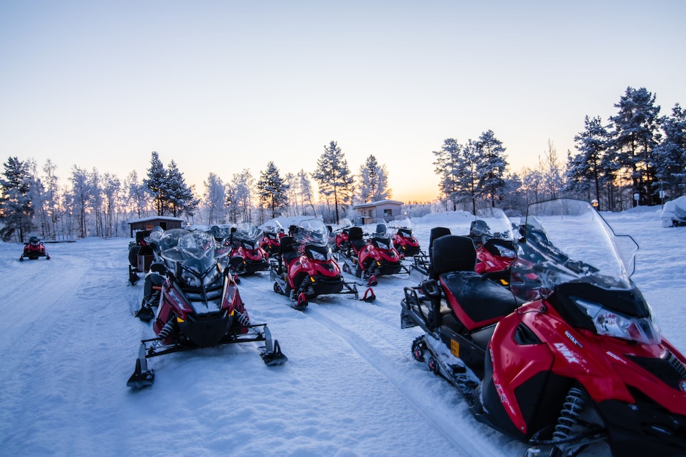 Snowmobiling