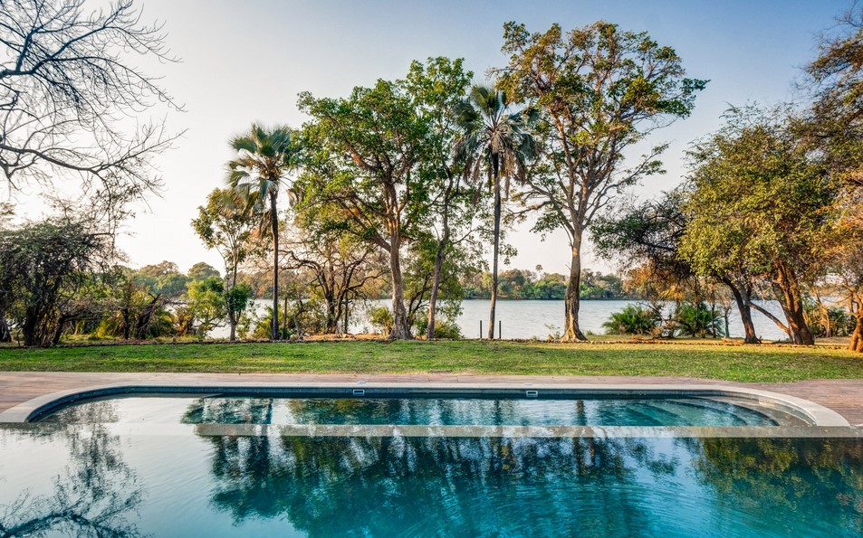 Pool and Zambezi River