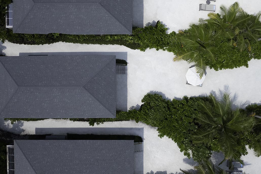 Beach Villa Aerial VIew