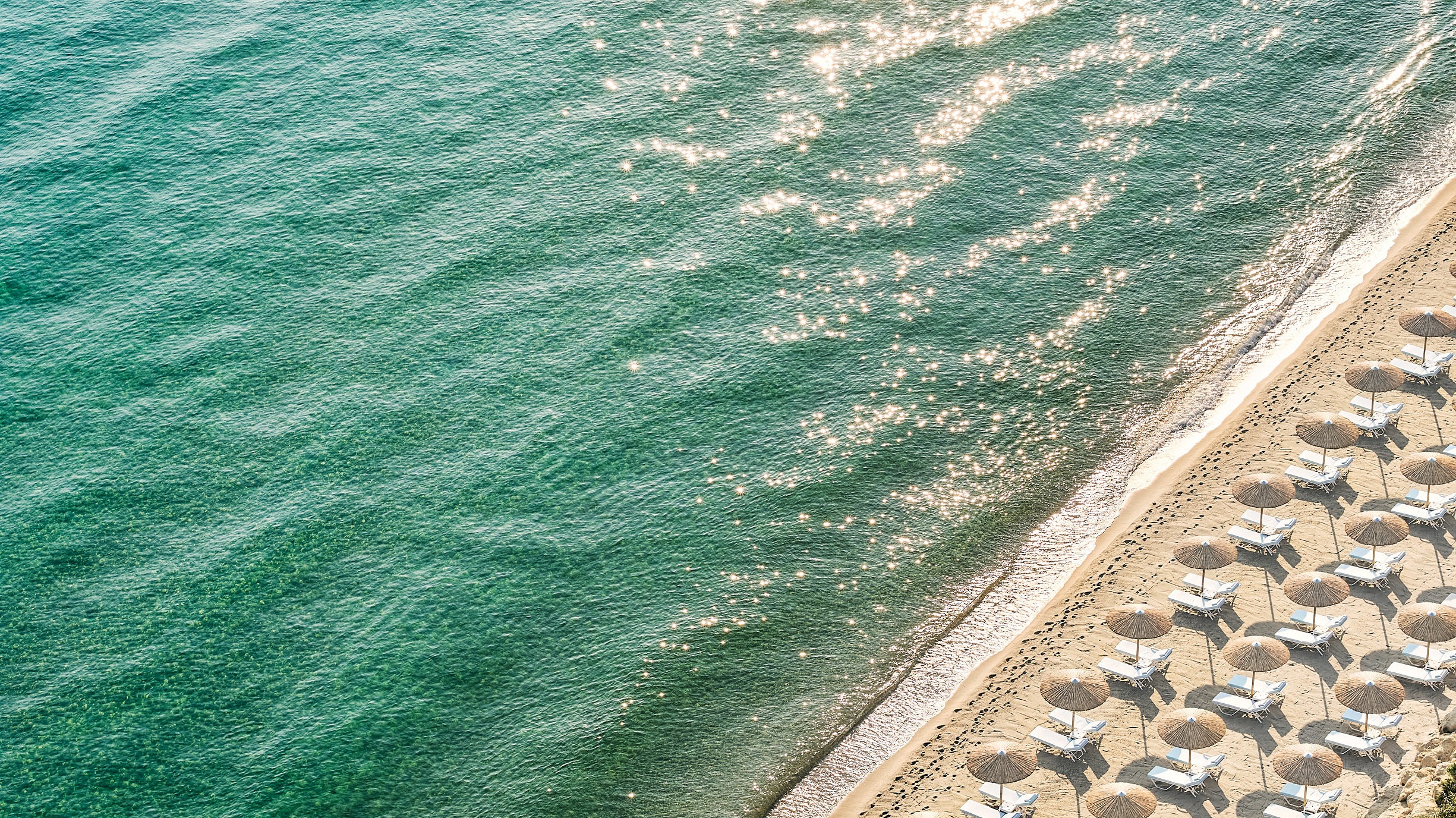 Beach Aerial View