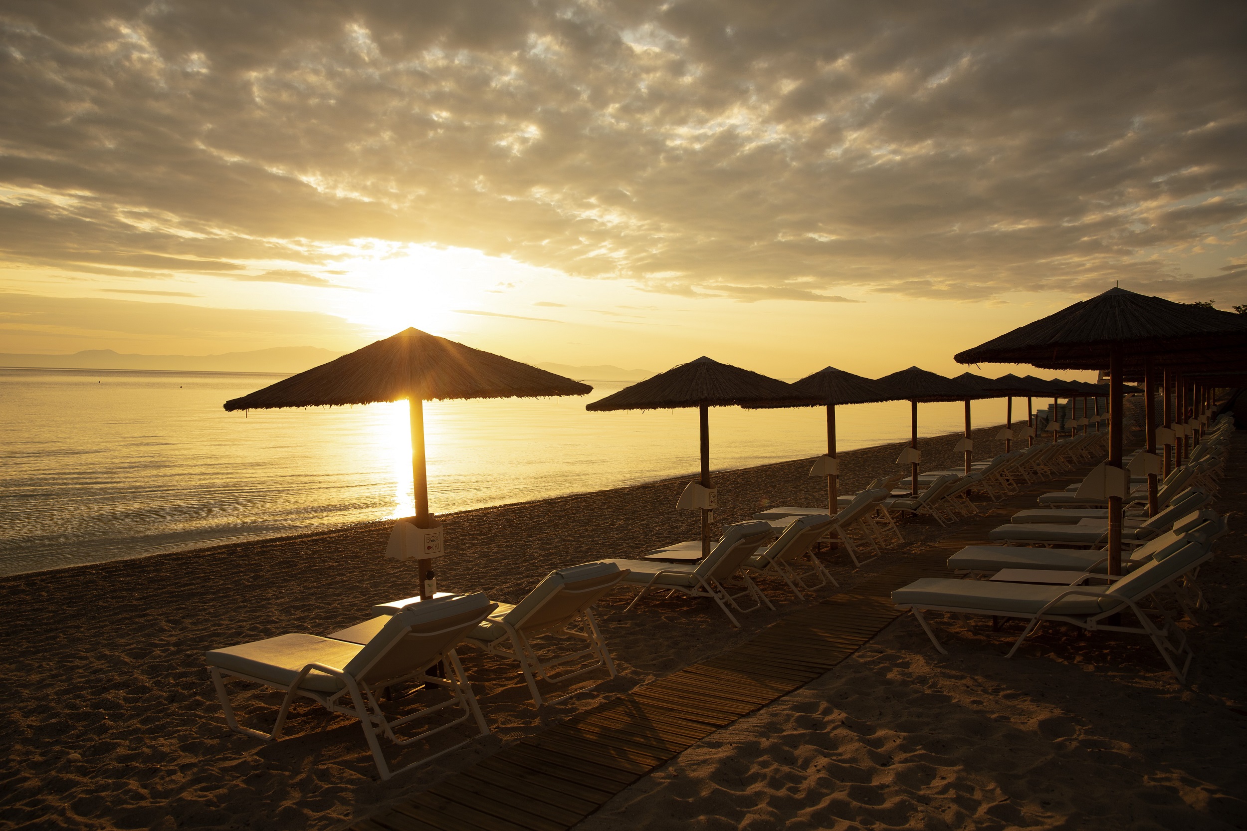 Beach at Sun down