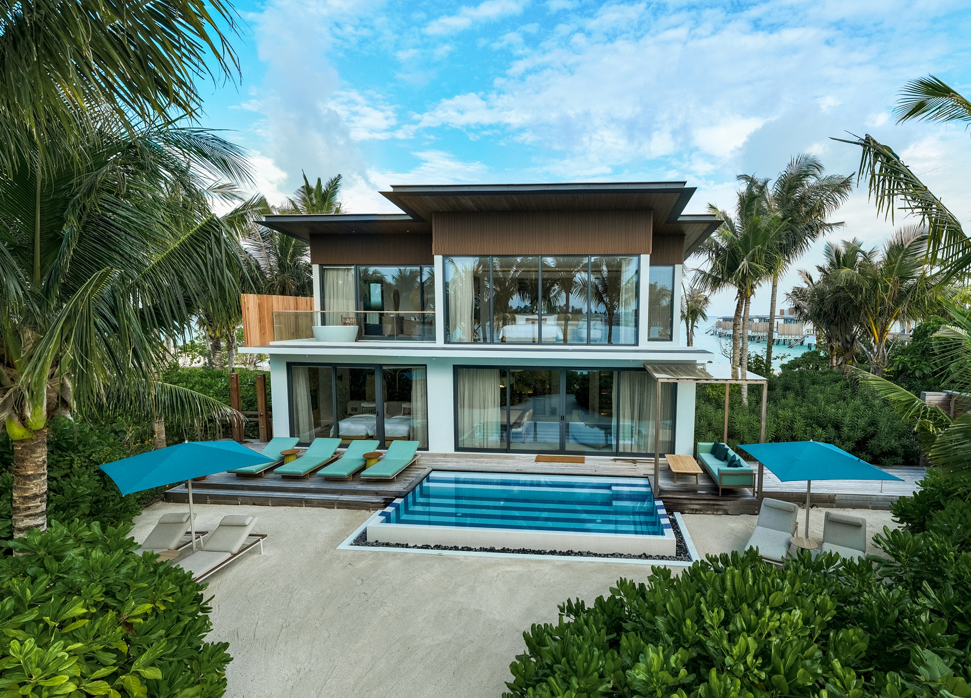 Two Bedroom Lagoon Beach Villa Shot